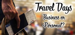Travel Travel Days are Business or Personal